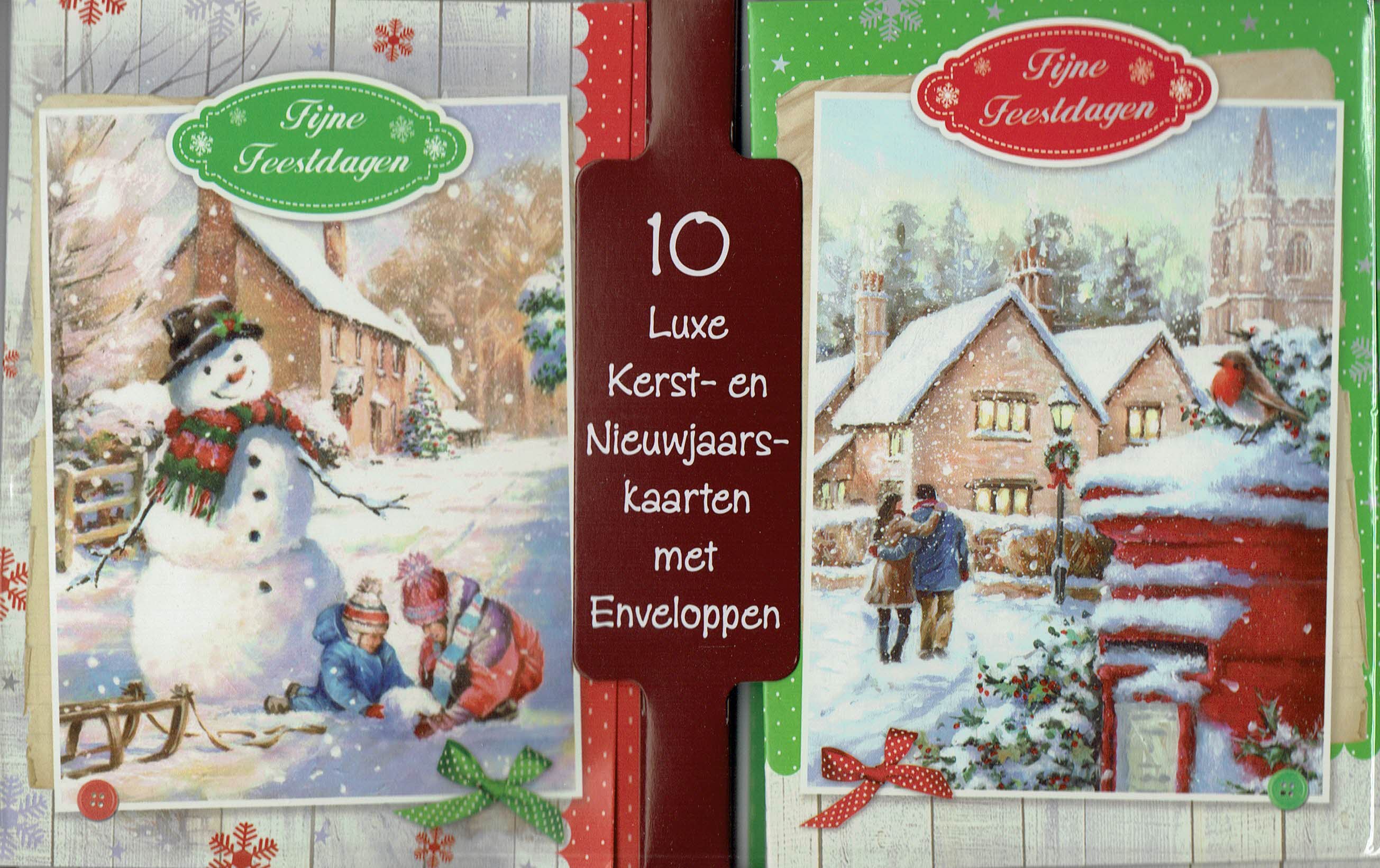 Grootverpakking kerstkaarten voor winkels