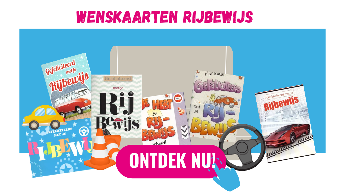 wenskaarten rijbewijs