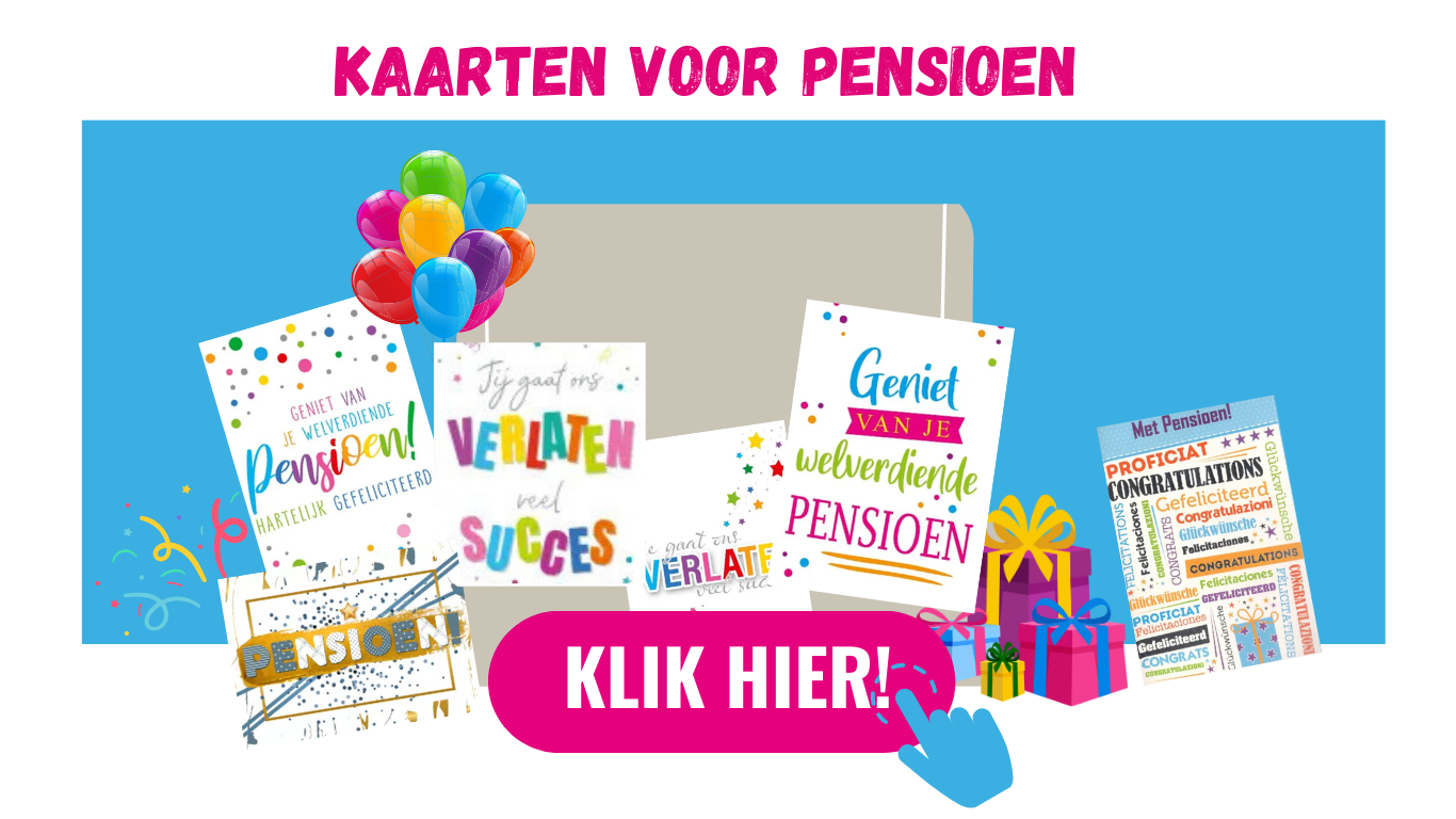kaarten voor pensioen