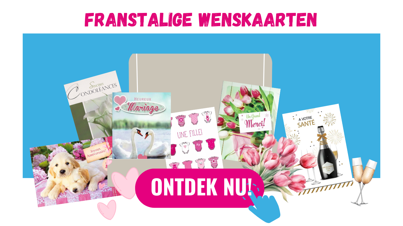 Franstalige wenskaarten