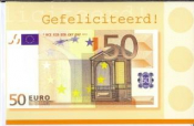 Gefeliciteerd 50 euro