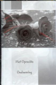 Met oprechte deelnemingkaart met rozen in wit zwart
