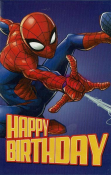 Happy Birthday kaart met Spiderman