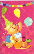 Kinsderkaart met Pooh bear