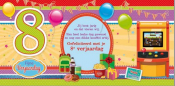 verjaardag 8 jaar