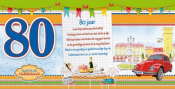 80 jaar verjaardag