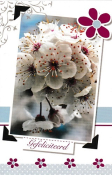 verjaardagskaart met bloemen