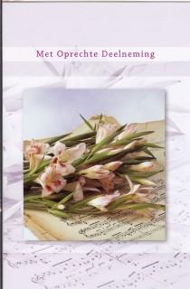 Met oprechte deelneming