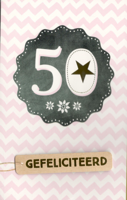 50! Gefeliciteerd!