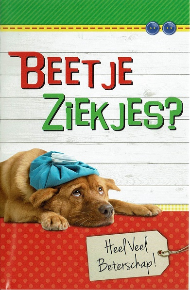 Beterschapskaart: Een beetje ziekjes?