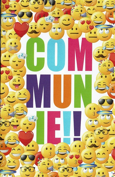 communiekaart met de leukste Emoties 