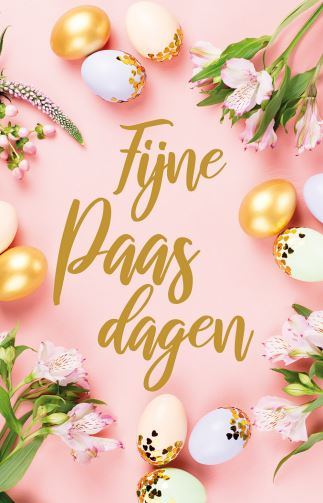 Fijne Paasdagen wenskaart