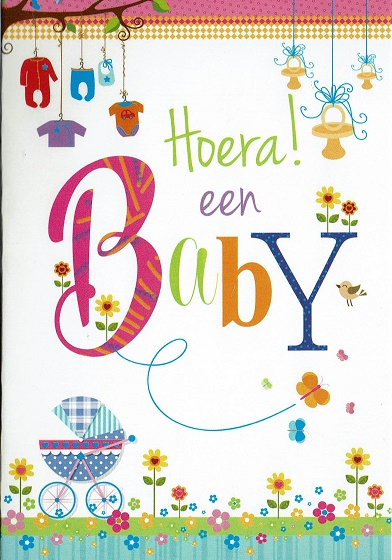 Geboortekaartje : Hoera een baby