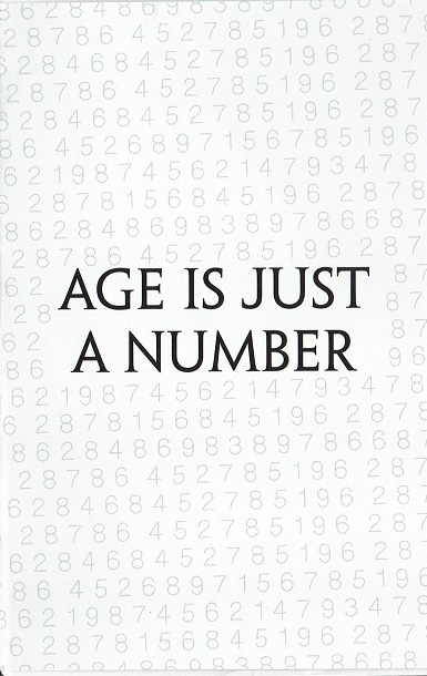 Neutrale budgetkaart Age is just a number