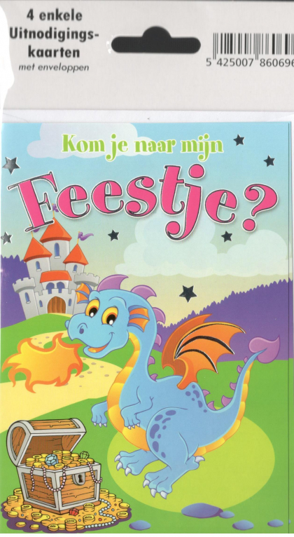 Feestje! uitnodiging