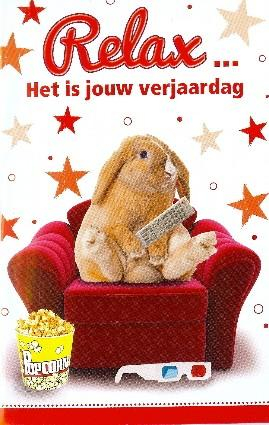 Relax.... het is jouw verjaardag!