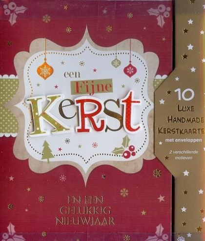 Mooie kerstkaarten in blister