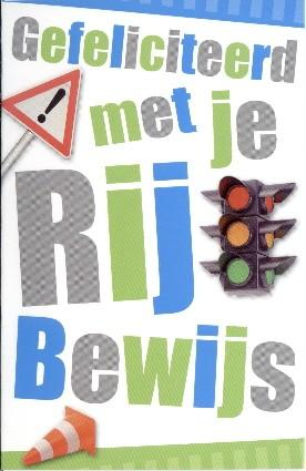 Gefeliciteerd met je rijbewijs!