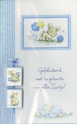 Gefeliciteerd met de geboorte van jullie zoontje