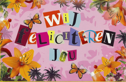 Wij feliciteren jou!