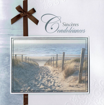 Sincères Condoleances
