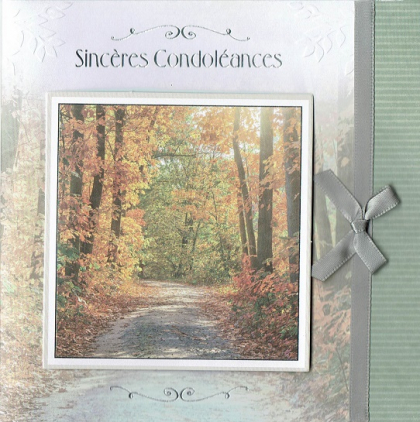Sincères Condoleances