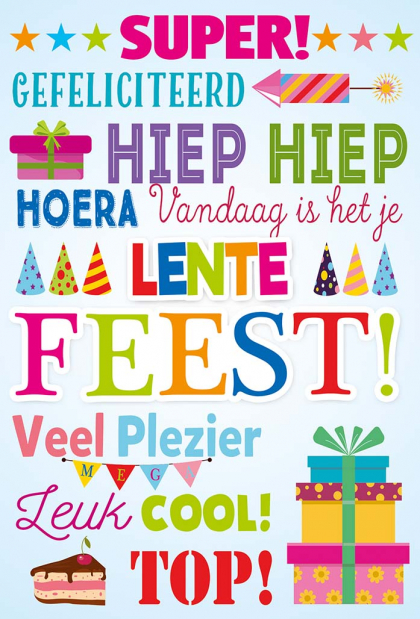 Vandaag is het je lentefeest