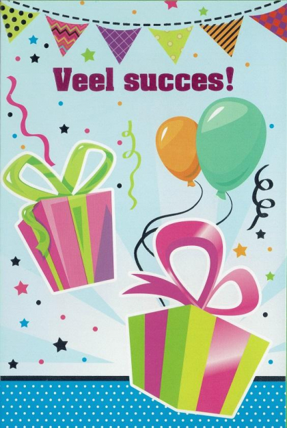 Veel succes!