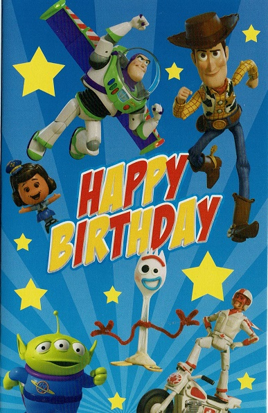 Verjaardagskaart Toy Story