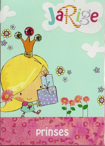 Verjaardagskaart voor een meisje  Jarige prinses