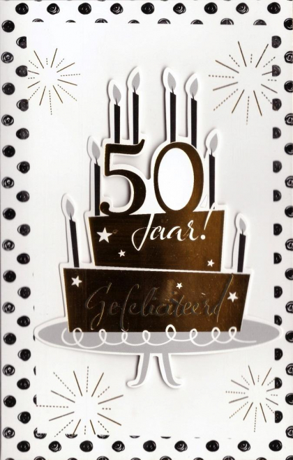 wenskaart 50 jaar