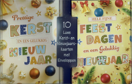goedkope kerstkaarten met feestelijk design
