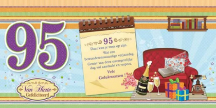 gelukkige verjaardag 95 jaar