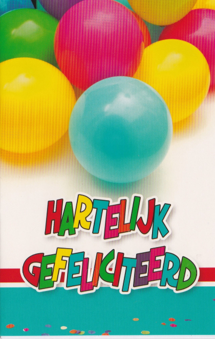 Hartelijk gefeliciteerd