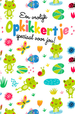 Een opkikkertje speciaal voor jou