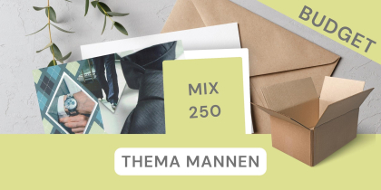 250 budget kaarten mannen en neutraal