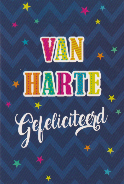 Van harte gefeliciteerd