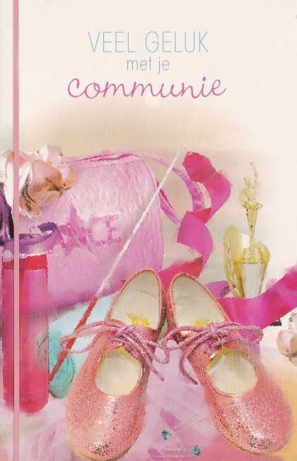 Communiekaart ballerina