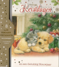 Getekende kerstkaarten met dieren