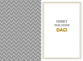 Goud zwarte felicitatiekaart