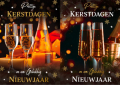 60 kerstboxen met 10 kerstkaarten incl enveloppen