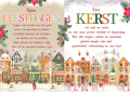 60 kerstboxen met 10 kerstkaarten incl enveloppen