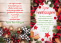 60 kerstboxen met 10 kerstkaarten incl enveloppen