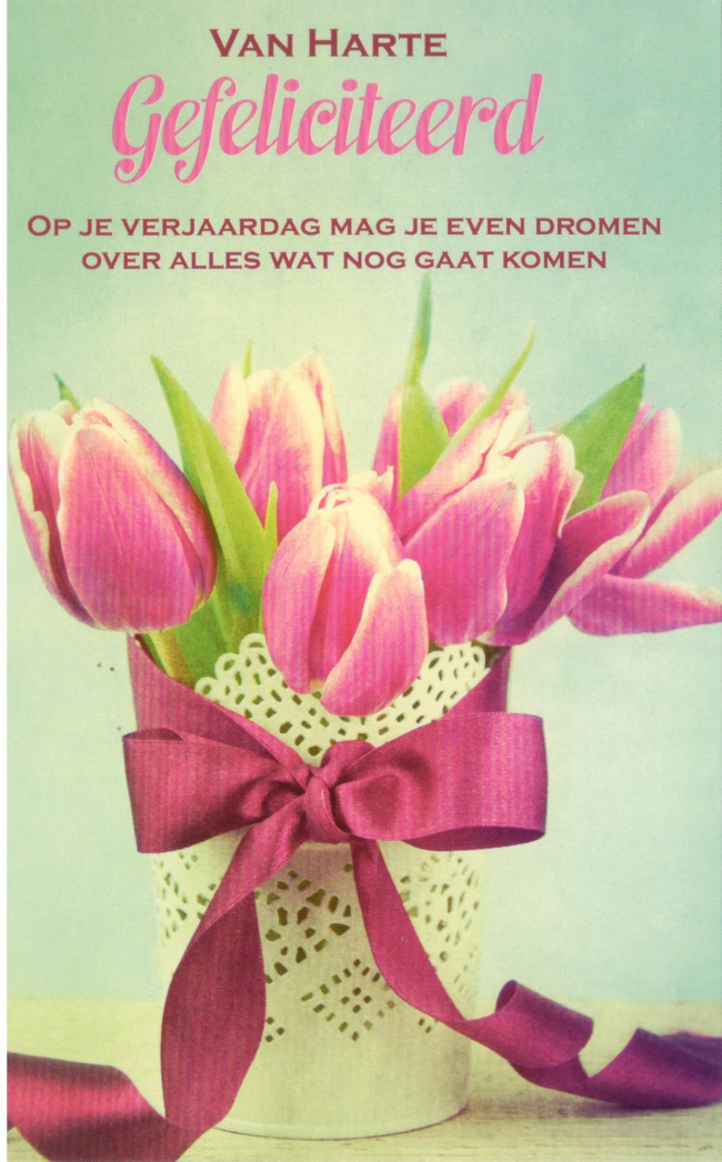 Ruimteschip Bulk Negen Verjaardagskaart bloemen met mooie teksten