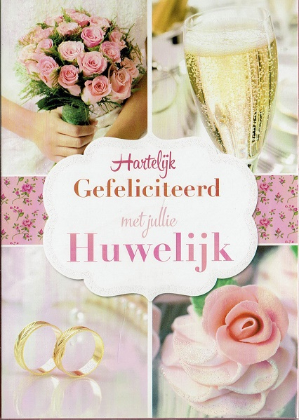 thema Bang om te sterven binnenplaats Hartelijk gefeliciteerd met jullie huwelijk