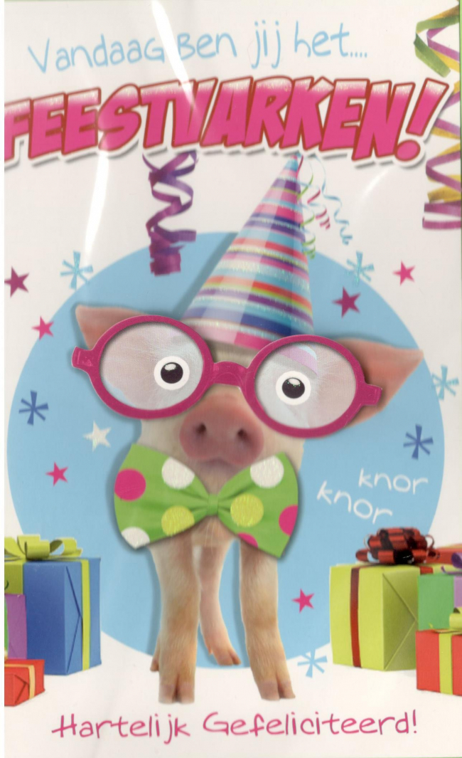animatie maniac Patois Super grappige verjaardagskaart online kopen.